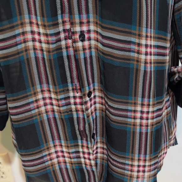 Decree Multicolor Plaid Shirt - Picture 4 of 7